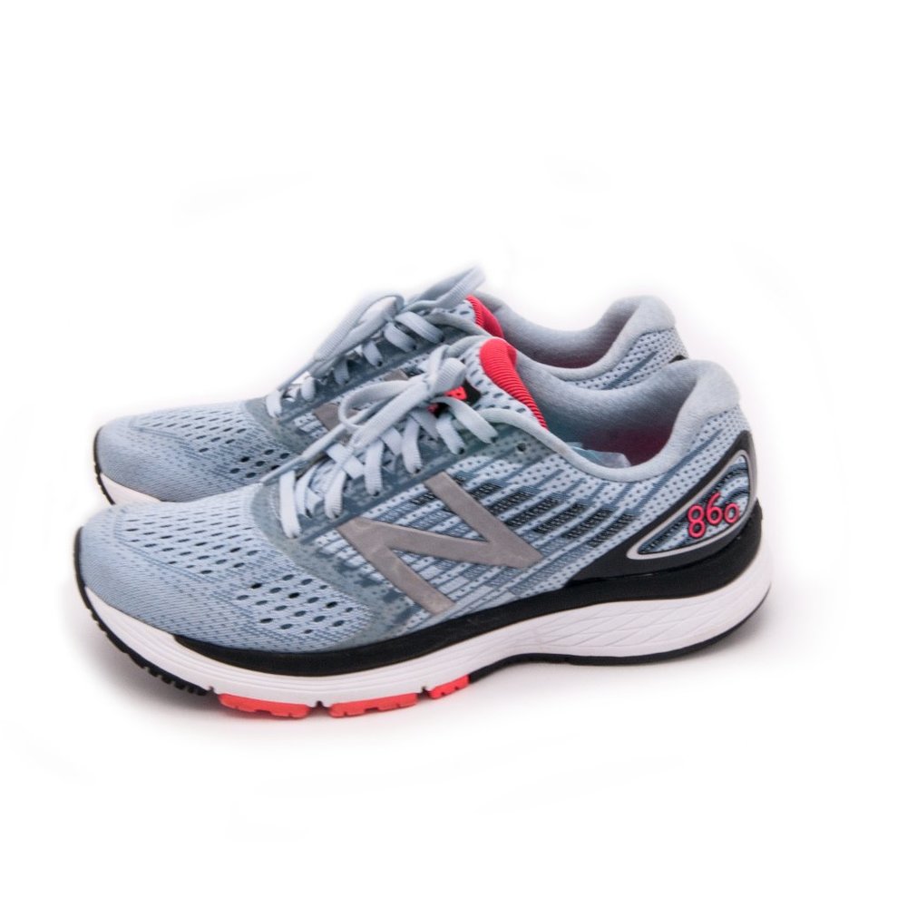New Balance 860  Womens Lace Up Running Shoes Size 8.5 B W860BP9